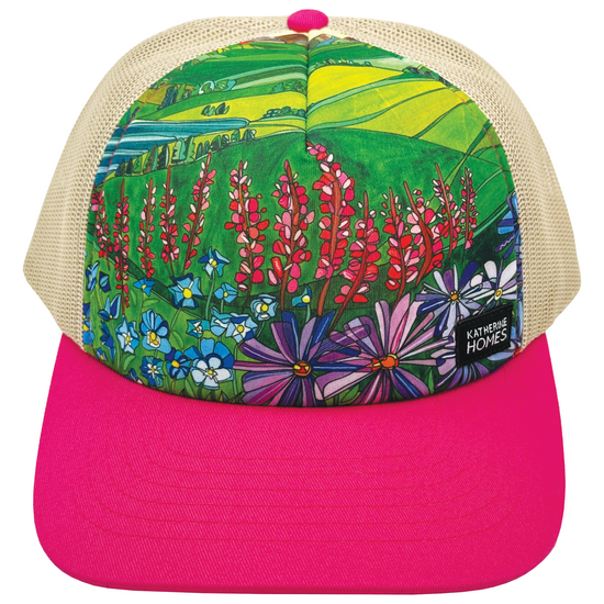 Maroon Bells Trucker Hat  | Rose and Oat