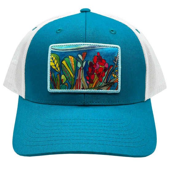 Coral Reef | Baseball Hat | Seaport + White